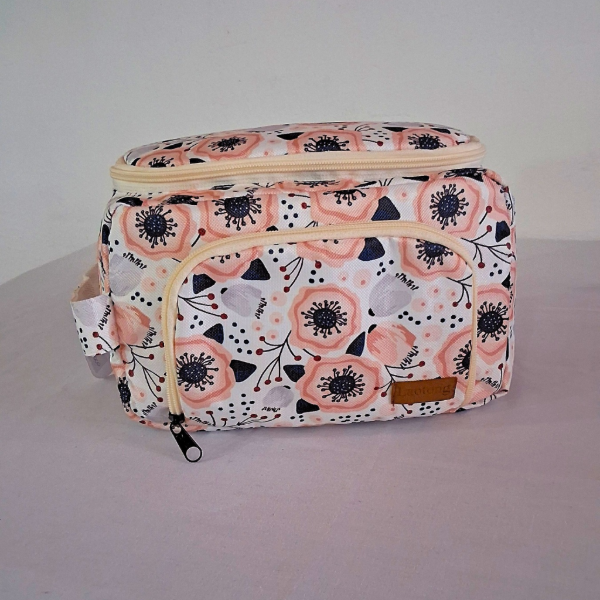 Producto - Cartu Dominique flores rosa