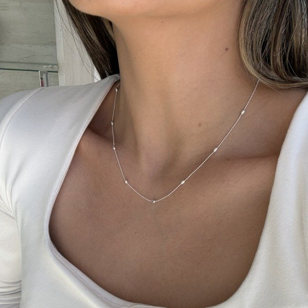 Producto - Cadena militar con semillitas 45cm - 1