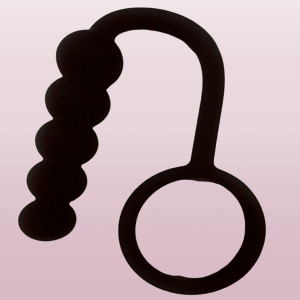 Producto - Plug con anillo peneano Mide 10 x3 cm Cod A19-28