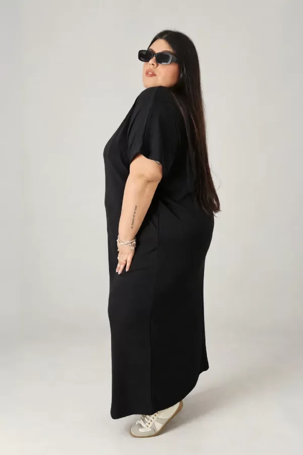 Producto - Vestido largo manga japonesa - morley - 9