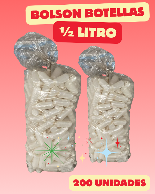 Producto - Bolson botellas de 1/2 litro