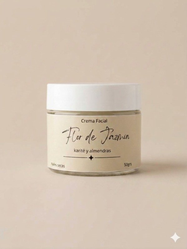 Producto - Crema Facial Flor de Jazmin (piel seca) - 2