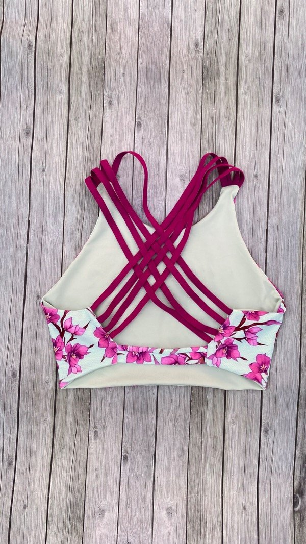 Top casiopea reversible colección flor de ciruelo — imagen 3