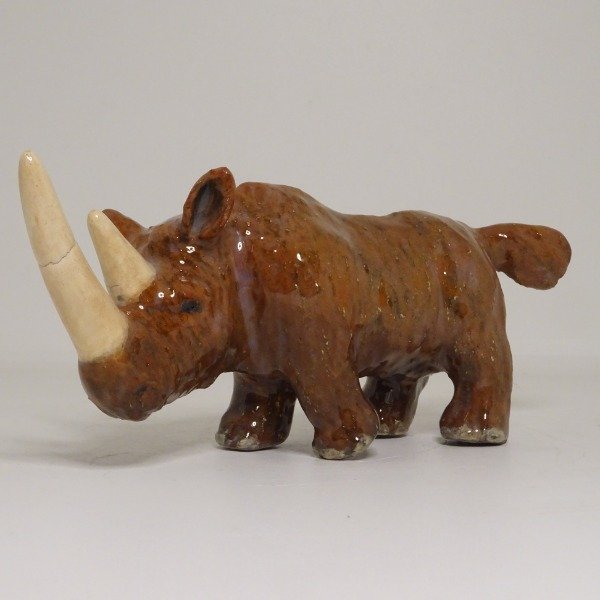 Producto - Rino lanudo - Escultura decorativa