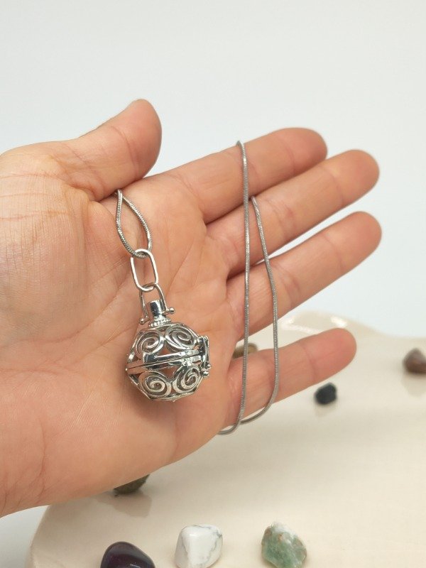 Producto - Relicario ESPIRALES (5 piedras de regalo!) - 1