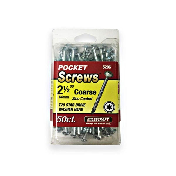 Producto - Milescraft Tornillos 2 1/2 Pulgada Torx 64 Mm X 50 Unidades