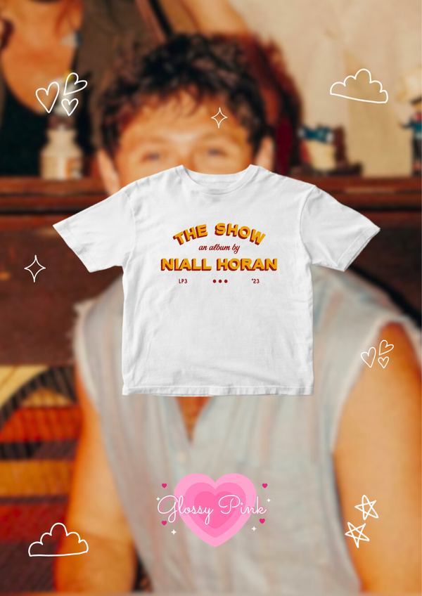 Baby tee The Show an Album DTF