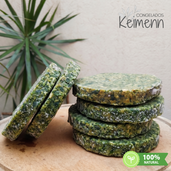 Producto - Hamburguesa de espinaca y avena 200 gr - Pack 2 unid