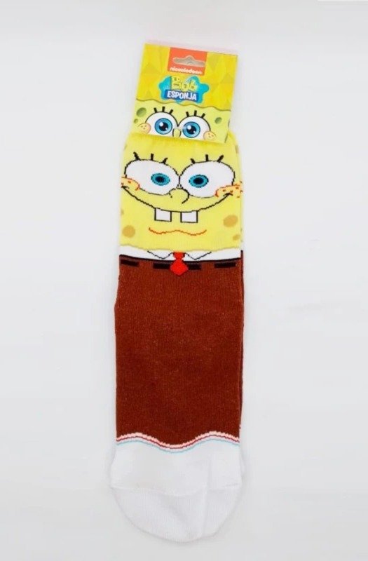 Producto - Medias tiro mediano Bob Esponja Producto Oficial
