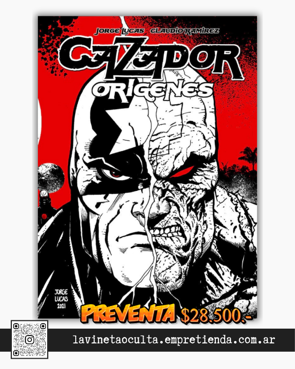 Producto - CAZADOR ORIGENES - Jorge Lucas y Claudio Ramirez