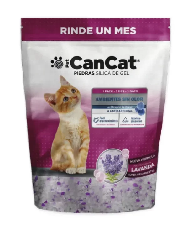 Producto - Piedra Cancat silica gel lavanda