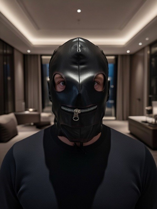 Producto - Máscara Fetish Black Silence