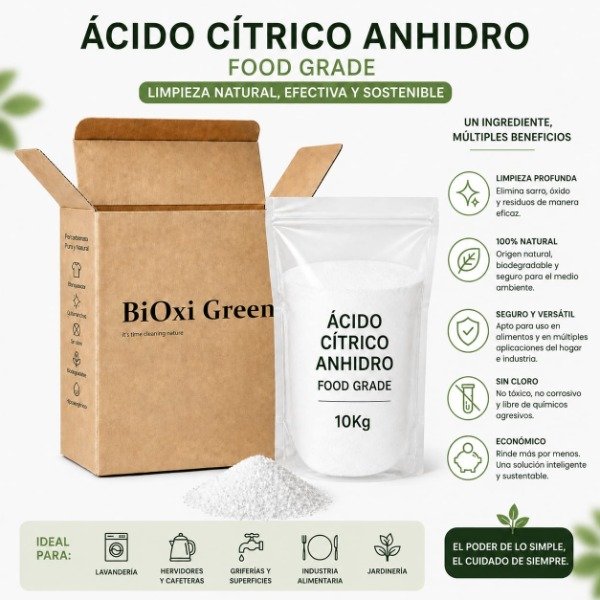 Producto - BAG IN BOX ÁCIDO CÍTRICO 10KG