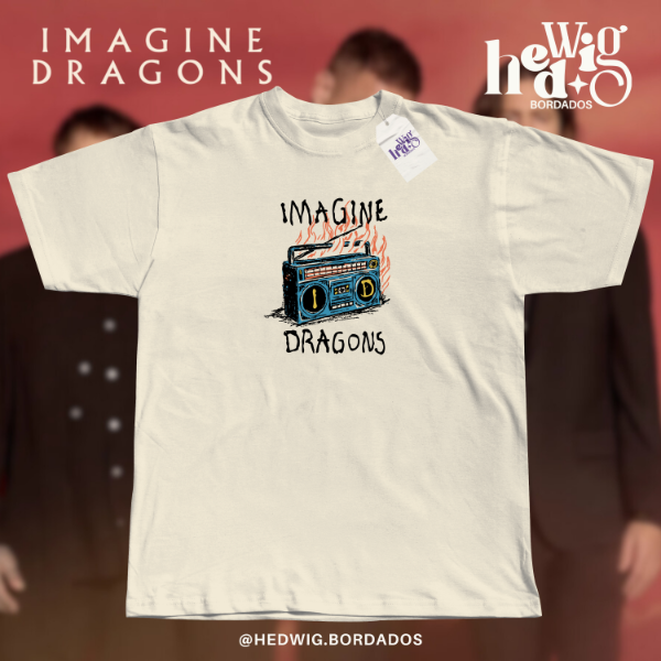 Producto - Remera IMAGINE DRAGONS Radio - DTF