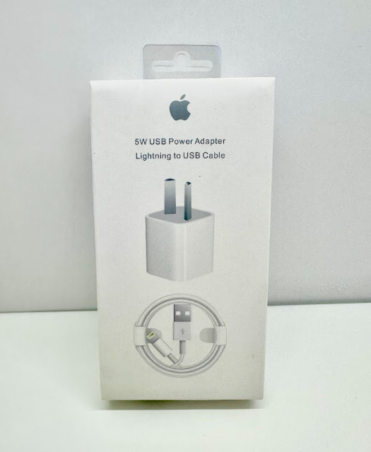 Producto - Cargador Apple adaptador + cable