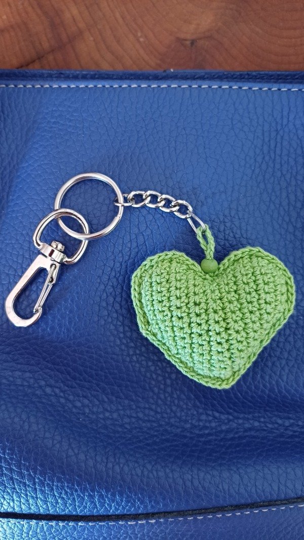 Producto - Multiuso Corazón Plano Verde Manzana - Multipurpose Apple Green Flat Heart