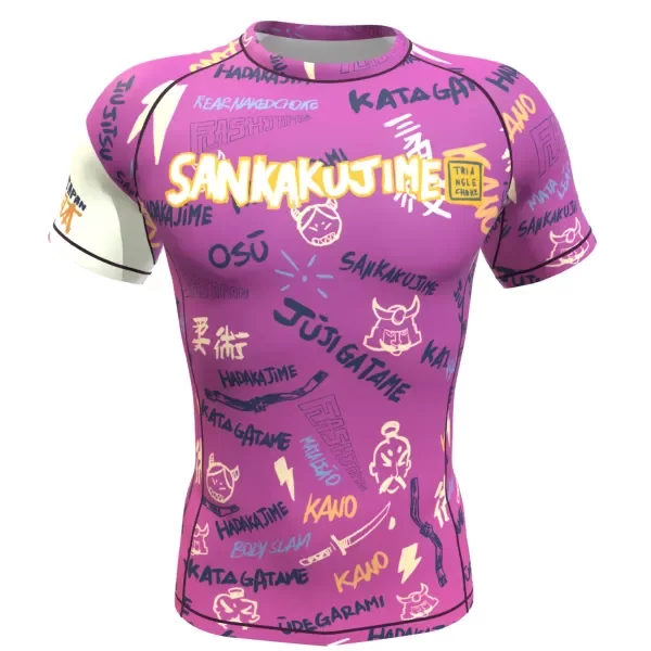 Producto - Rashguard manga corta Sankaku - Kano - 0