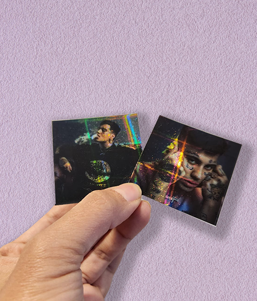 Producto - STICKERS HOLOGRÁFICOS - DUKI set Rockstar