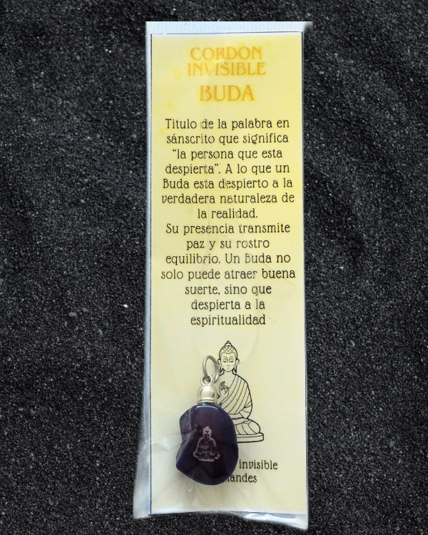 Producto - Cordón Invisible con Piedra Natural Buda