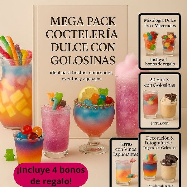 Producto - Mega Pack Coctelería Dulce con Golosinas