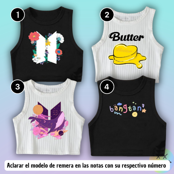 Producto - Musculosas BTS #1