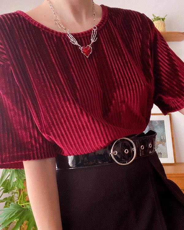 Producto - Remera Velvet Bordeaux