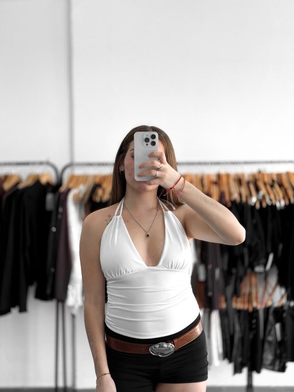 Producto - Top Mireya blanco