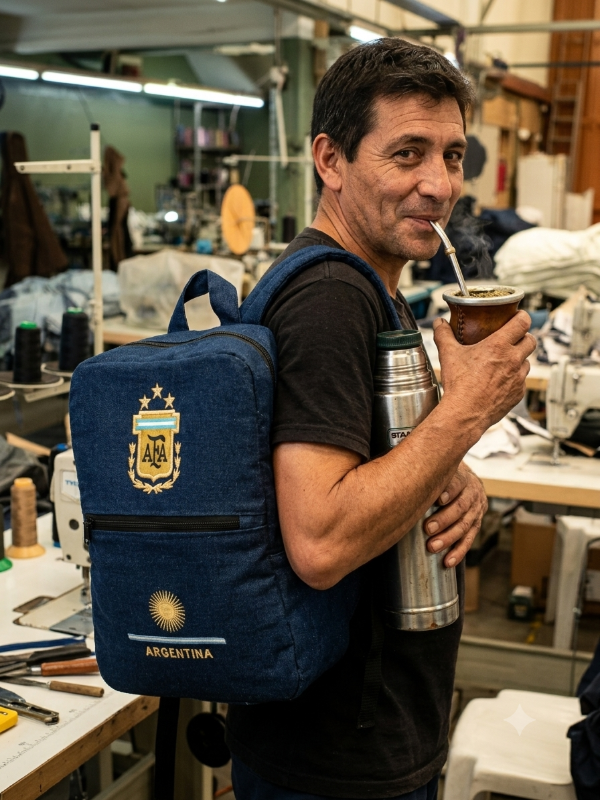 Producto - Mochila matero jeans reciclado - 5