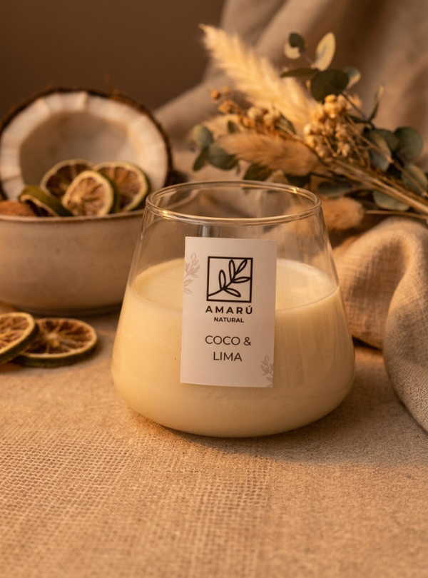 Producto - VOLCÁN - Vela de soja