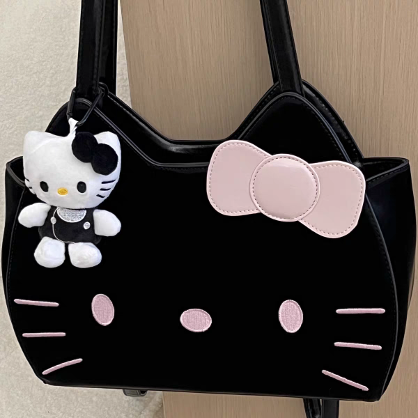 Producto - Mochila Cartera Hello Kitty Black and Pink