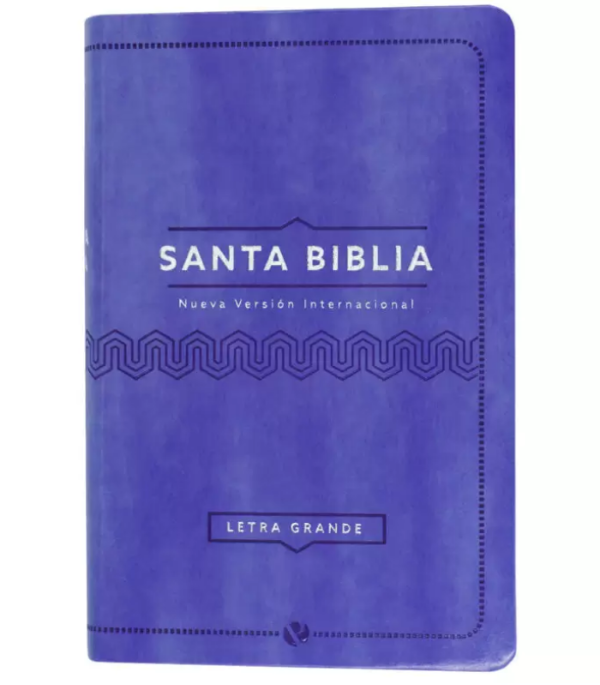 Producto - BIBLIA LETRA GRANDE NVI IMITACIÓN PIEL LILA