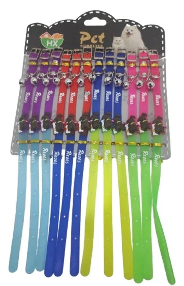 Producto - Collar 1.0 De Goma Para Mascota Blister Bic Color X12 #4674