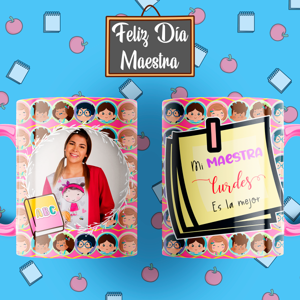 Producto - Plantillas Para Tazas Día del Maestro Vol.8