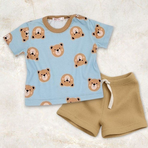 Producto - Conjunto c/short oso