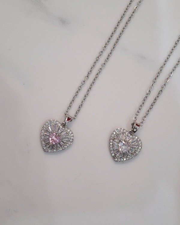 Producto - Collar Juani Plateado