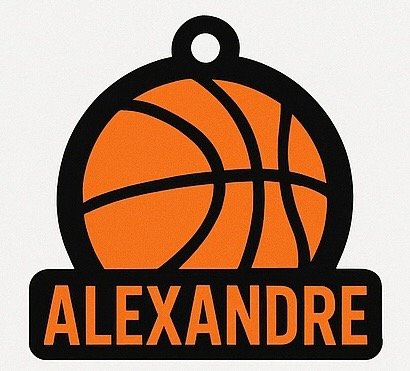 Producto - Pack 20 llaveros basketball eventos cumpleaños