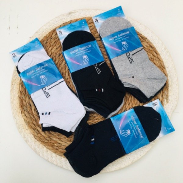 Producto - Docena Soquetes Super Balance Estampado Hombre - 0