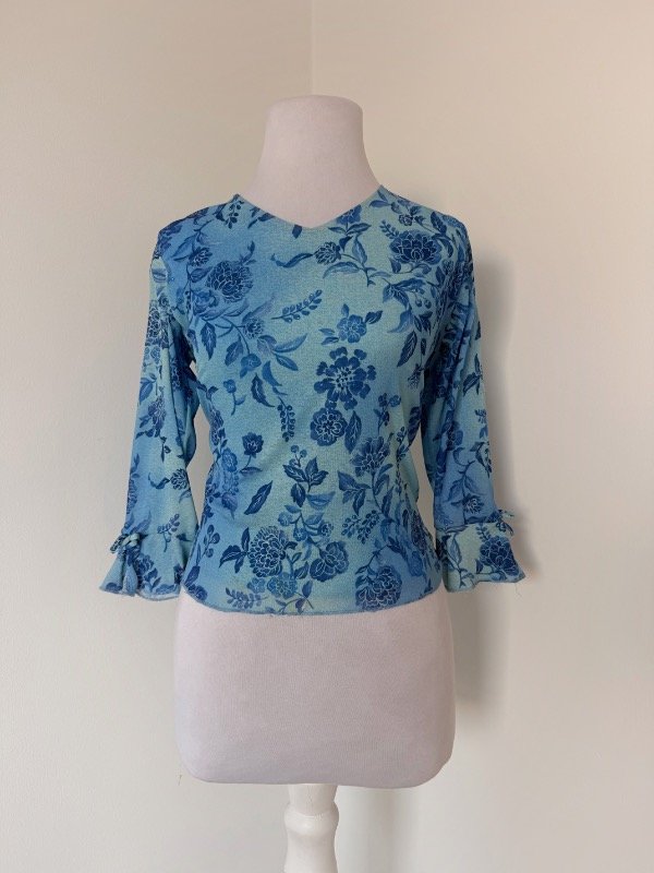 Producto - Blusa Azul No Boundaries T. M - 0