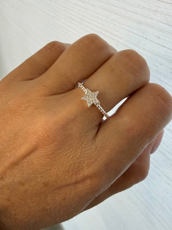 Producto - Anillo estrellita plata 925