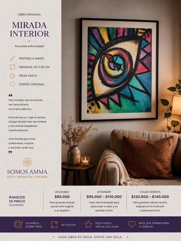Producto - MIRADA INTERIOR  OBRA ORIGINAL - 1