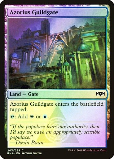 Producto - Azorius Guildgate 243 Foil  Ravnica Allegiance