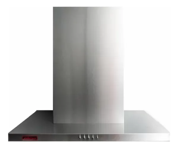 Producto - Campana plana 60cm acero inxidable con 2 turbinas 3 veloc. ANDERSON - 0