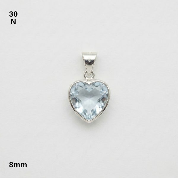 Producto - DIJ.N.LAM-#35-36- Dije corazón 8mm (DÓLAR)