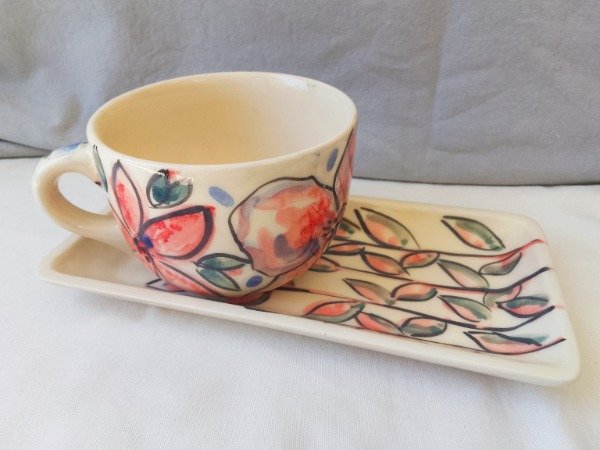 Producto - Tazón Flor rosa II