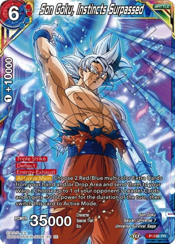 Producto - P-198 - Son Goku, Instincts Surpassed - UC