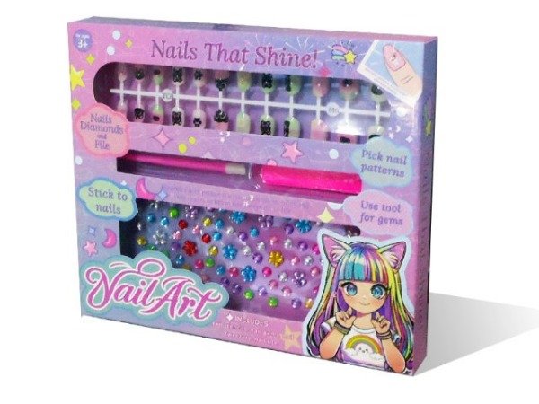 Producto - Set Belleza uñas con glitter eco 6005
