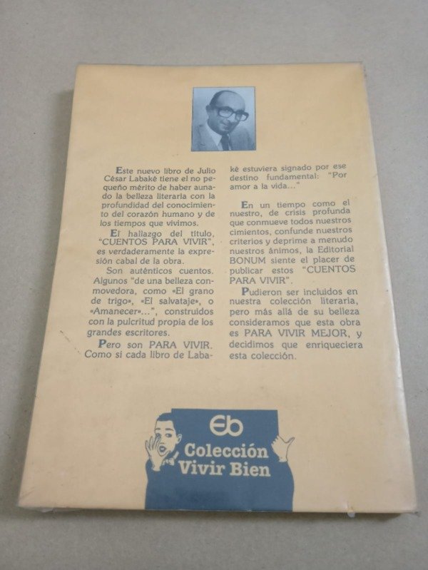 Producto - Cuentos para vivir - Julio Cesar Labake - Bonum 1990 - 1