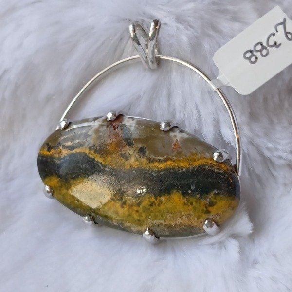 Producto - Dije Jaspe abejorro 2