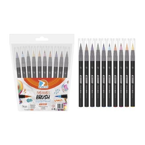 Producto - MARCADORES PUNTA PINCEL ACUARELABLE X10 EZCO