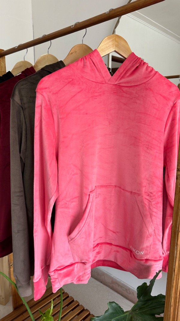 Producto - Buzo Lut Plush Velvet Coral